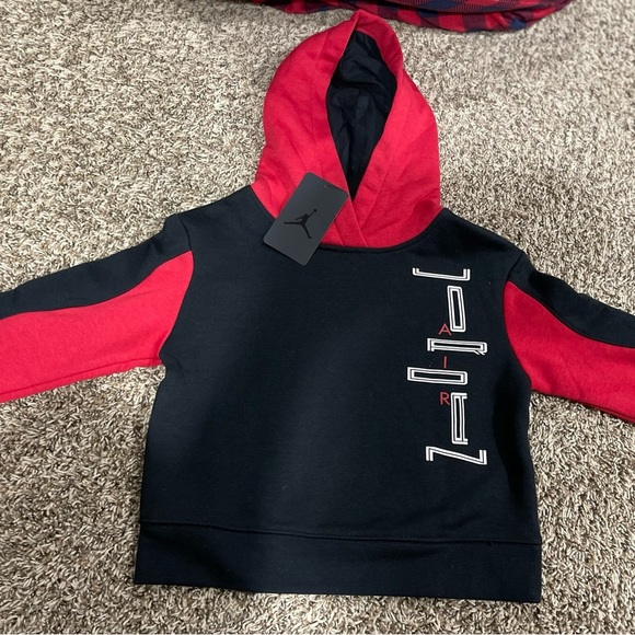 Jordan Other - Jordan Kids Black and Red Hoodie
